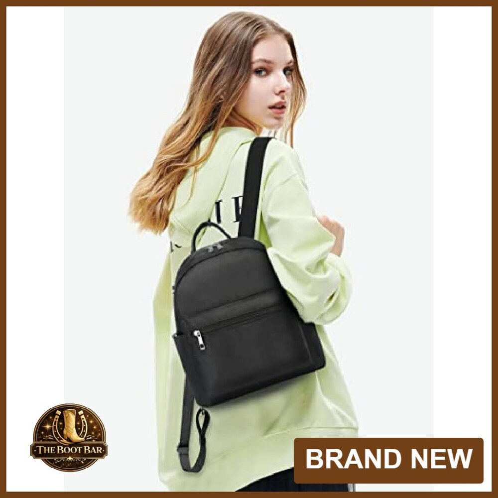 Mini Waterproof Nylon Backpack with Multiple Pock… - image 6